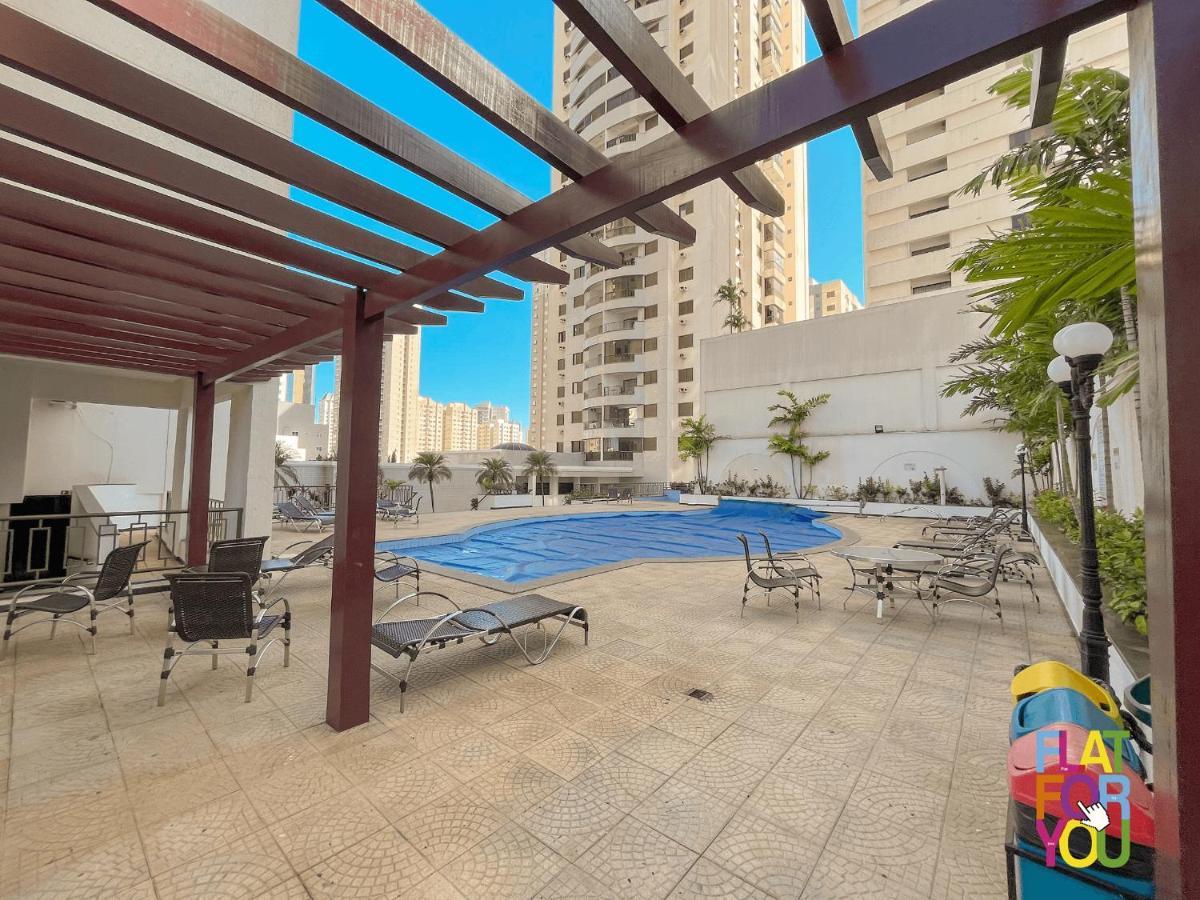 #2302# #Borges Landeiro Olympus #Apartamento De 2Q Appartement Goiânia Buitenkant foto