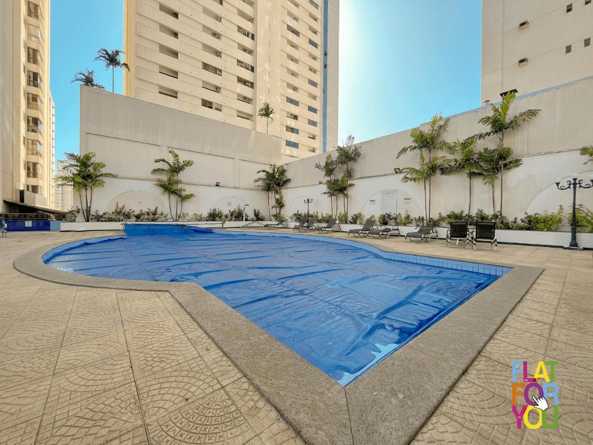 #2302# #Borges Landeiro Olympus #Apartamento De 2Q Appartement Goiânia Buitenkant foto