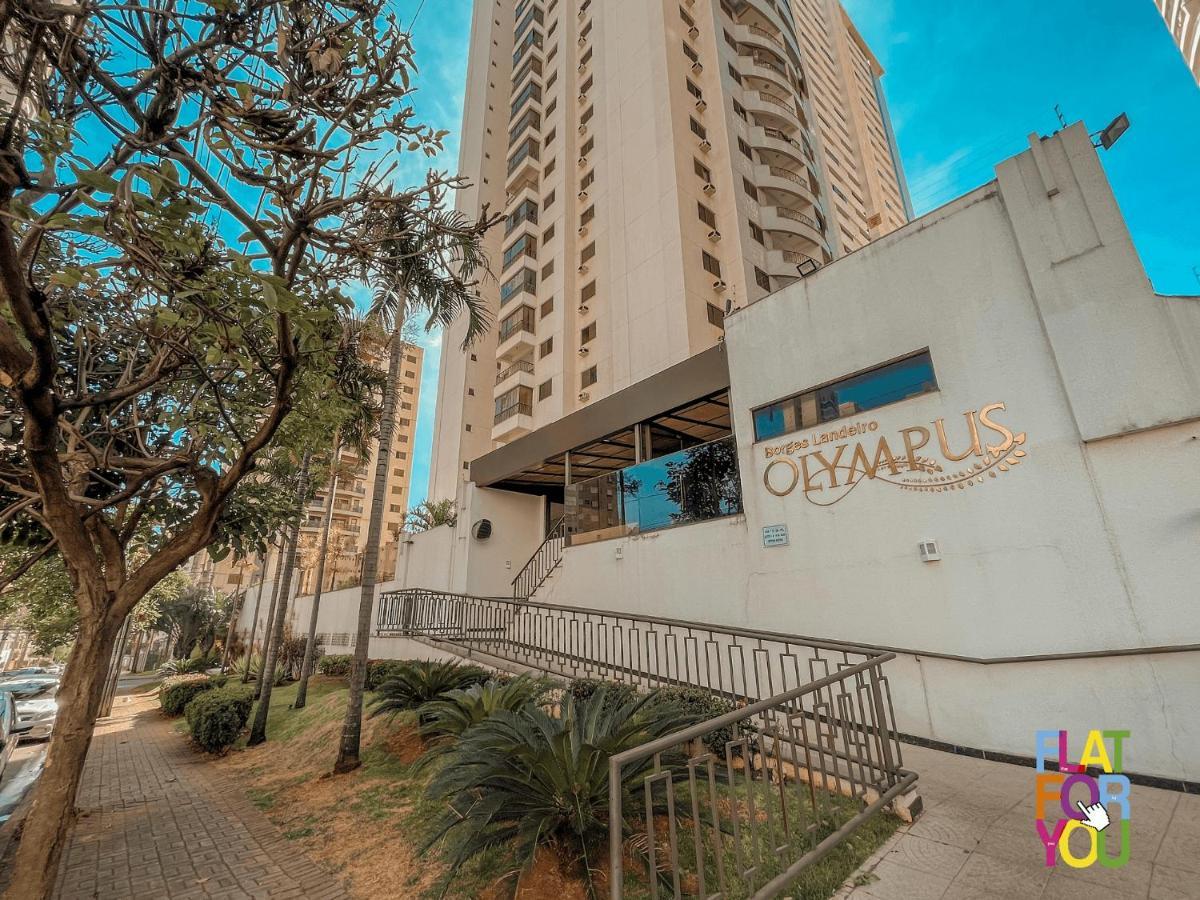 #2302# #Borges Landeiro Olympus #Apartamento De 2Q Appartement Goiânia Buitenkant foto